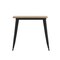Flash Furniture 31.5 SQ Dining Table Brown Poly Top/Black Frame JJ-T14619-80-BRBK-GG - alternate 3